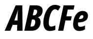 Noto Sans ExtraCondensed ExtraBold Italic