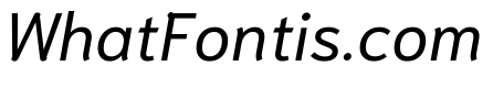 Niramit Italic