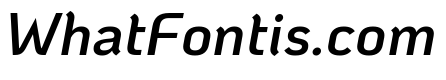 KoHo SemiBold Italic