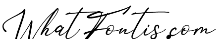Anthoni Signature Bold