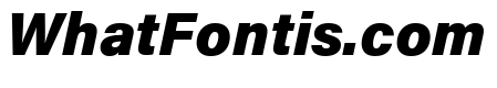 Acumin Pro Condensed Black Italic