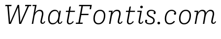 IvyStyle TW LightItalic