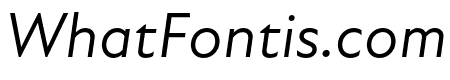 Atten New Regular Italic