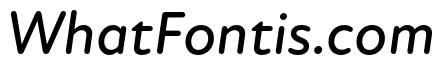 Atten Round New Medium Italic
