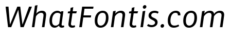 MultiText Regular Italic