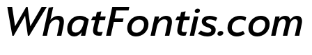 Serenity Medium Italic