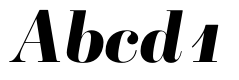 Ambroise Std ExtraBold Italic