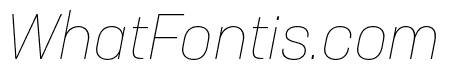 Neusa Next Std Condensed Thin Italic