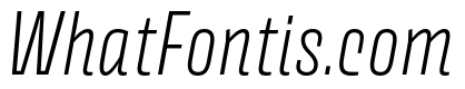Avory I PE Extralight Italic