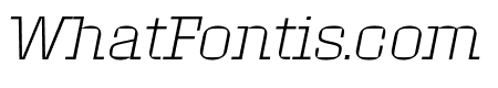 Roster Condensed Extra Light Italic
