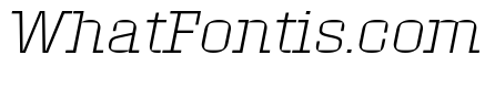Roster Compressed Extra Light Italic