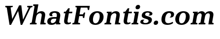 Haboro Serif Ext ExBold It
