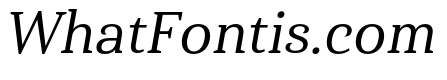 Haboro Serif Cond Medium It