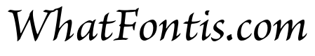 Brioso Pro Medium Italic Subhead