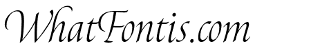 Canto Pen Light Italic