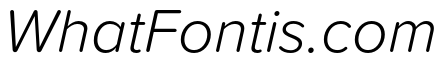 Proxima Soft Extra Condensed Light Italic