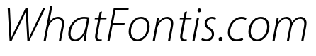 Myriad Devanagari Light Italic