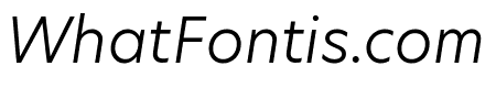 Hero New Light Italic