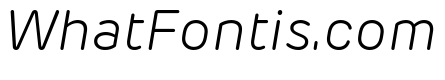 Rubrik New Light Italic