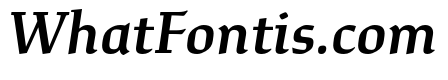 Study Semibold Italic