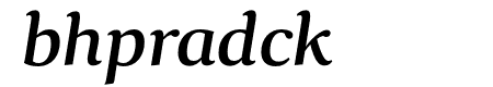 Collier Condensed Italic