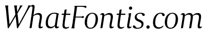 Collier Condensed Thin Italic