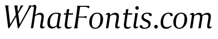 Collier Extended Light Italic