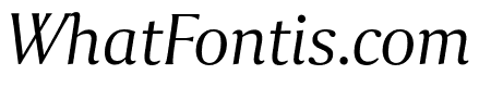 Collier Extra Light Italic