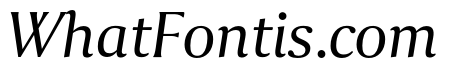 Collier Wide Light Italic