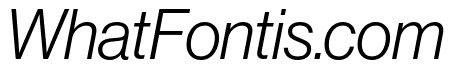 Neue Haas Grotesk Text Pro 56 Italic