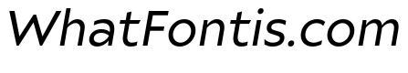 Ariana Pro Regular italic