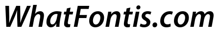 Myriad Hebrew Semibold Italic