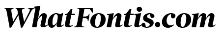 PoynterOSDisp Bold Italic
