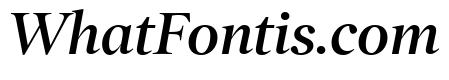 PoynterOSDisp Semibold Italic