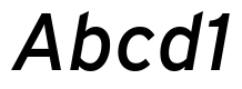 Interstate Italic