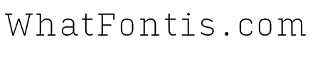 Input Serif Condensed Thin