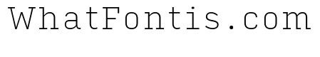Input Serif Thin