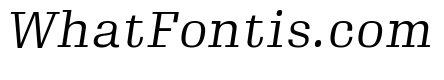 Gimlet Micro Condensed Light Italic