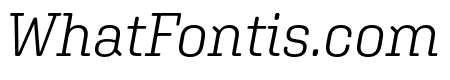 Aglet Slab Light Italic