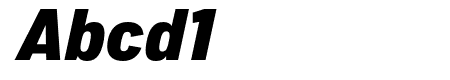 Lorimer No 2 Condensed Black Italic
