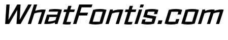 Ironstrike Stencil Semibold Italic
