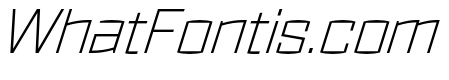 Ironstrike Stencil Thin Italic