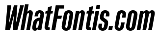 Kaneda Gothic Bold Italic