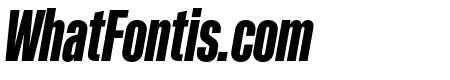 Kaneda Gothic ExtraBold Italic