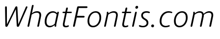 Dita Light Italic