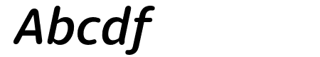 Dita Medium Italic