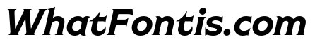 Shackleton Wide Italic