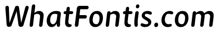Zen New SemiBold Italic