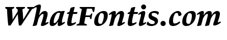 Bennet Text Three Bold Italic