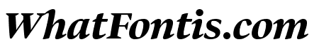 Bennet Display Black Italic